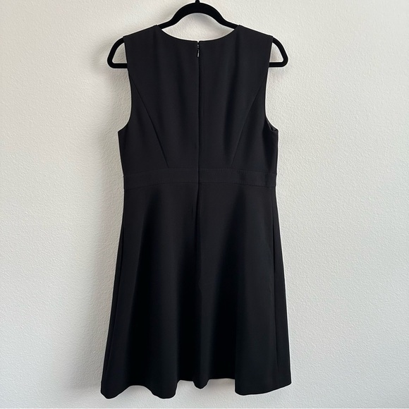 HALOGEN Black Sleeveless Sheath Dress Size 12 - Picture 2 of 13